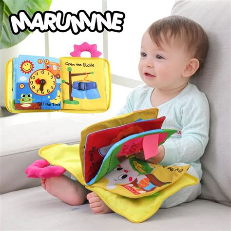 Senexion 3D Stories Book Educational Cloth Book Learning Reading Portable Gift for Children Baby